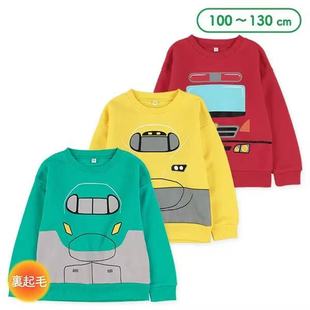 原D！加绒！柔软卫衣 新干线火车 男童装