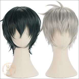 明日方舟 反派boss 浮士德cos 梅菲斯特cos假发 现货包邮