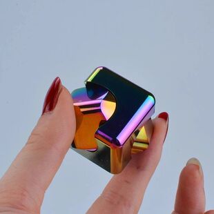 Square Decompression Spinning Top Dice Cube Anti-Anxiety Fin
