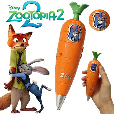 Zootopia 2 Judy Hopps Carrot pen Voice Pen 60 Seconds Record