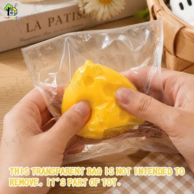 Realistic Cheese Block Squishy Toy, Soft Slow Rising Squeeze