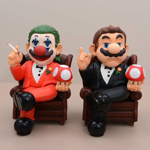 Joker as The Godfather PVC Action Figures Toy Model Toys 16c