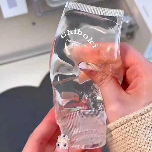 Toothpaste Stress Ball Shapeable Squishy Toy Non-Bounce Vase