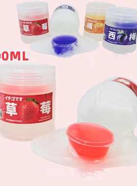 300ml Large Slime Decompression Crystal Mud Simulated Fruit
