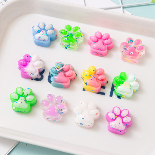 Cartoon Cute Colorful Color Kitten Claw Pinch Music Mini Dec