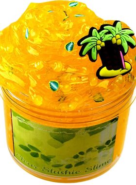 Crystal-Clear Star Slushie Slime Kit - ASMR Sensory Toy for