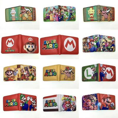 Super Mario Bros Purse for Child Student Portability Wallets