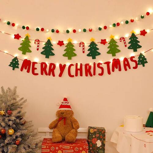 LED String Light DIY Handmade Decorated Merry Christmas Holi