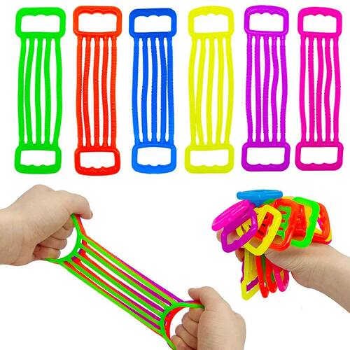 5-30PCS Stretchy Strings Fidget Toys Training Arm Strength S