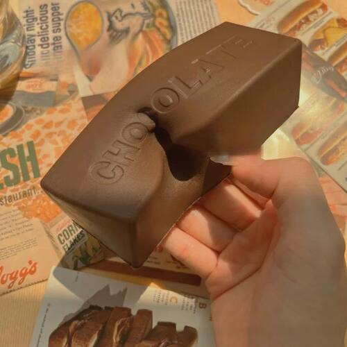 Squishy Chocolate Bar Slow Rising Toy - Super Soft Sensory F