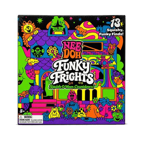 Needoh New Funky Frights Halloween Advent Calendar 13 Days,