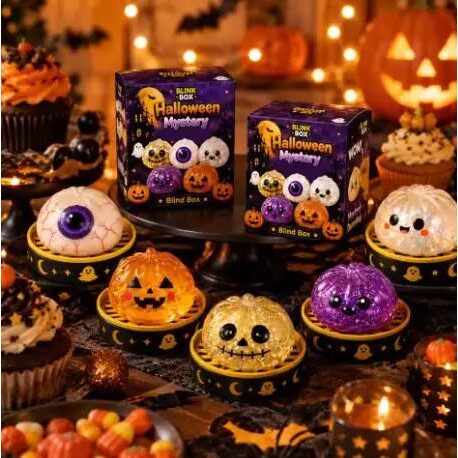 5.5cm Halloween Ghost Pinch Music Creative New Squeeze Decom