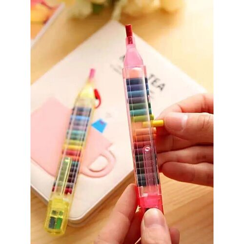 4pcs 20 Color Interchangeable Core Oil Painting Crayon Best