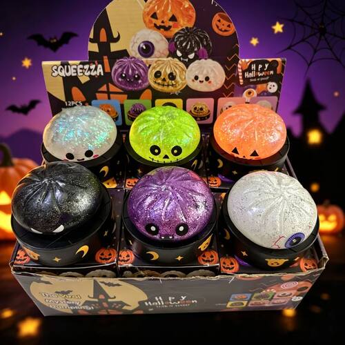 Sensory Squishy Blind Box Halloween New Dumpling Squeeze Toy
