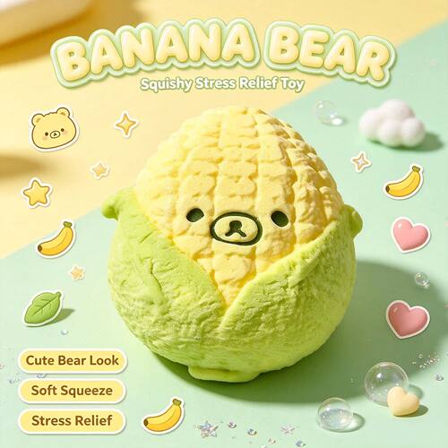 New Hot Kawaii Rilakkuma Corn Squishies Slow Rising Hand Squ