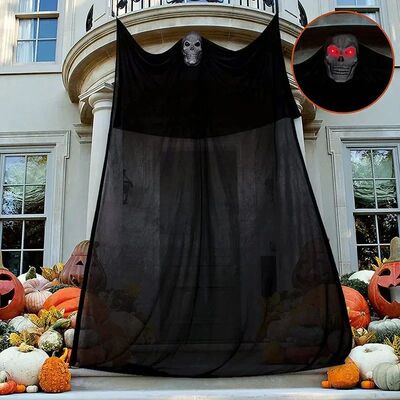 3.5M Halloween Hanging Skull Ghost Haunted House Decoration