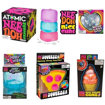 New Schylling Needoh Ice Cream Sensory , Squeeze Toy Stress