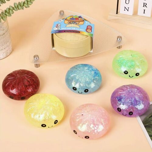 Maltose Steamed Stuffed Bun Kneading Music Soft Extrusion Re