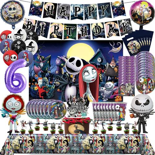 The Nightmare Before Christmas Birthday Party Decoration Bal