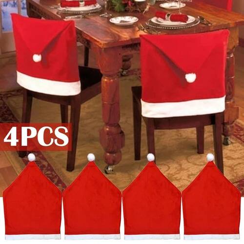 Christmas Chair Cover Christmas Decoration for Home Table Di