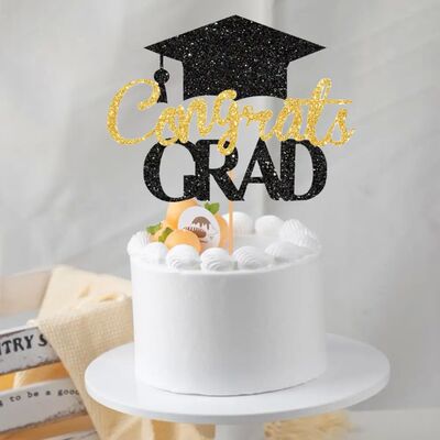 Graduation Party Decorations English Letter Cake Topper  Gra