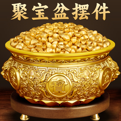 2026新款聚宝盆招财摆件八方来财