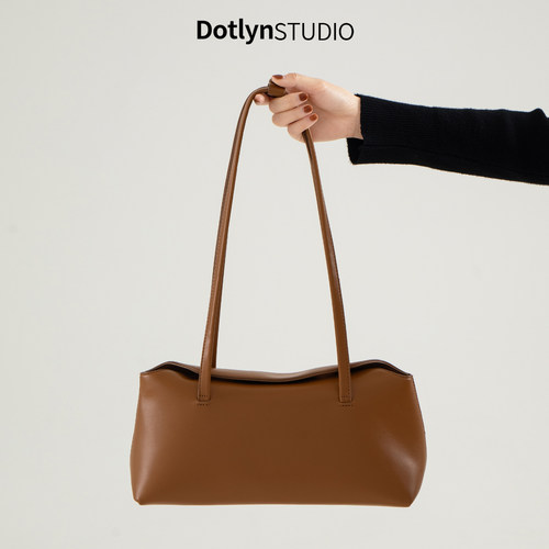 Dotlyn高级感简约通勤波士顿包女