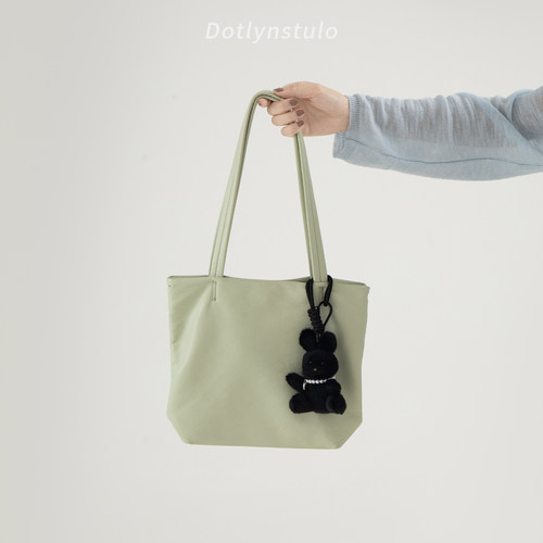 Dotlyn小众极简百搭软皮托特包女