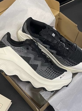 SHYILONG莆田S/LAB ULTRA GLIDE黑色越野厚底跑步鞋XT-PURE落岩灰