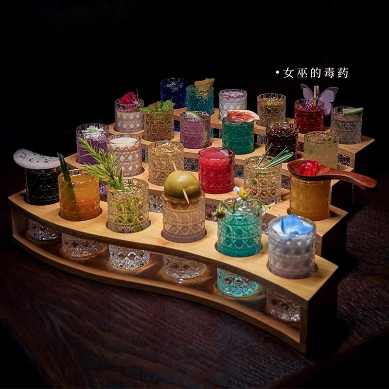 网红浮雕宝石纹shot杯套装一口杯烈酒杯白酒杯调酒鸡尾酒杯架家用,餐饮具,鸡尾酒杯,淘宝优惠券,粉丝福利购,淘宝优惠卷