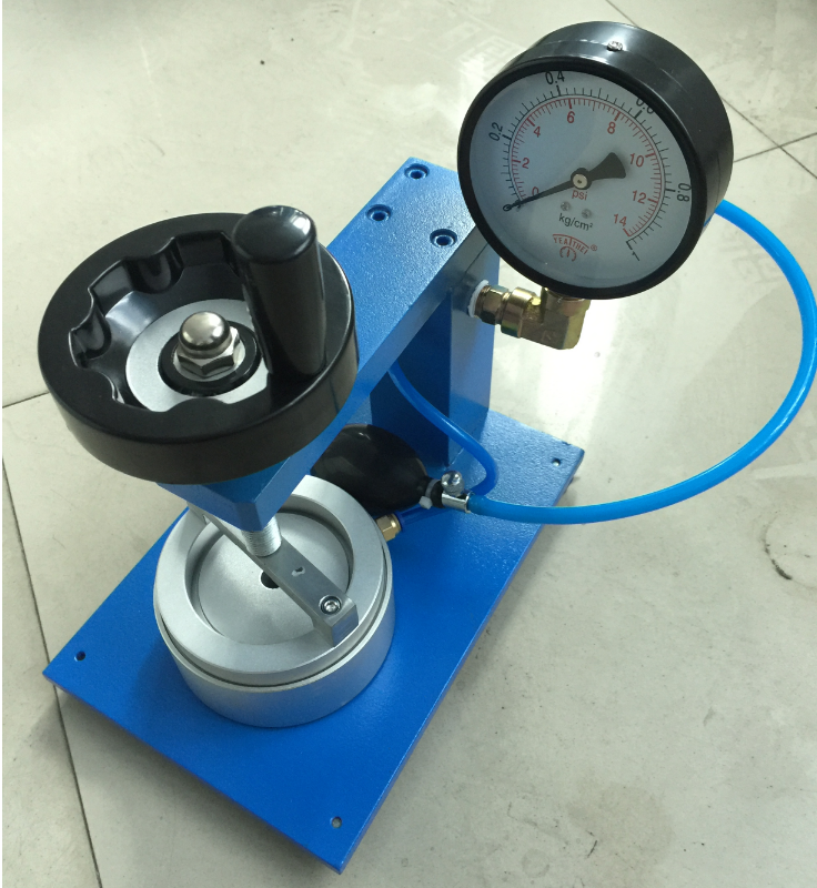 耐水压测试仪试水耐水压仪布料纺织品耐静水压测试仪指针式