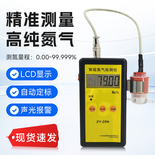 智能氮气检测仪高精度工矿化工气体氮含量浓度纯度分析仪ZY 20N