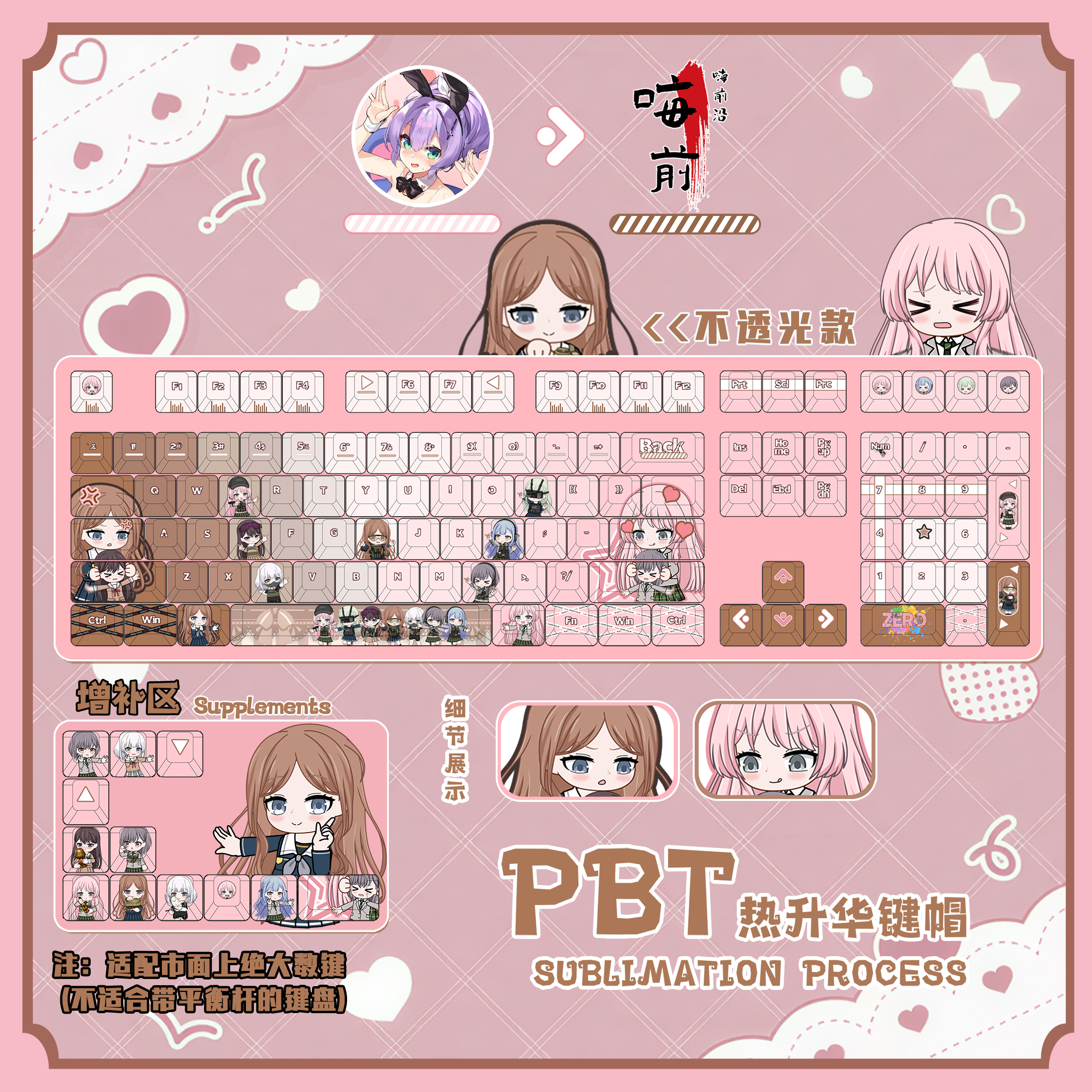 MyGOMyGOMyGO主题PBT键帽