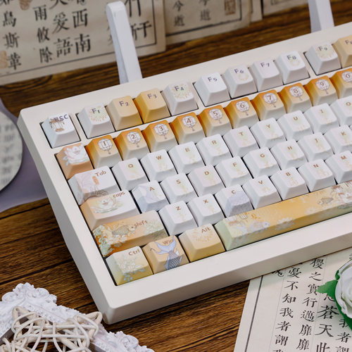 千灯愿古风PBT热升华定制键帽