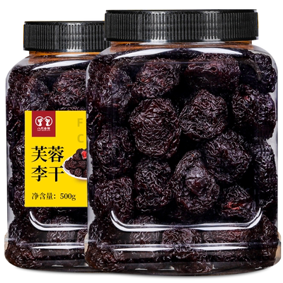 网红源头工厂芙蓉李干500g罐装