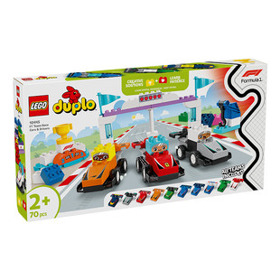 1月新品 LEGO乐高10445F1车队赛车与赛车手儿童益智积木玩具