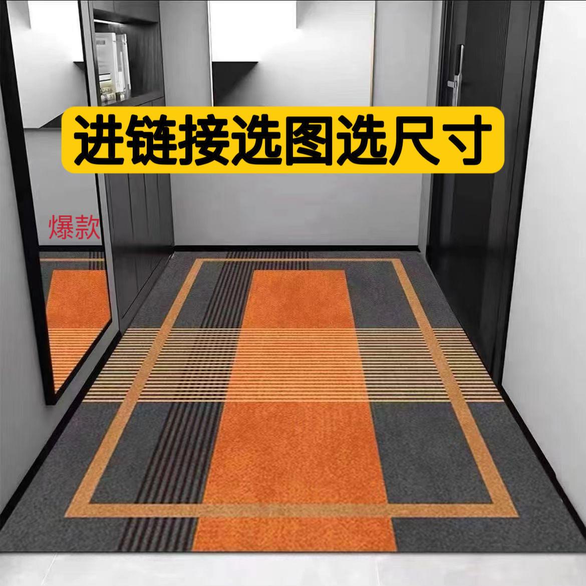 硅澡泥加强防滑速吸水入户卫生间门口厨房地垫（可水洗）