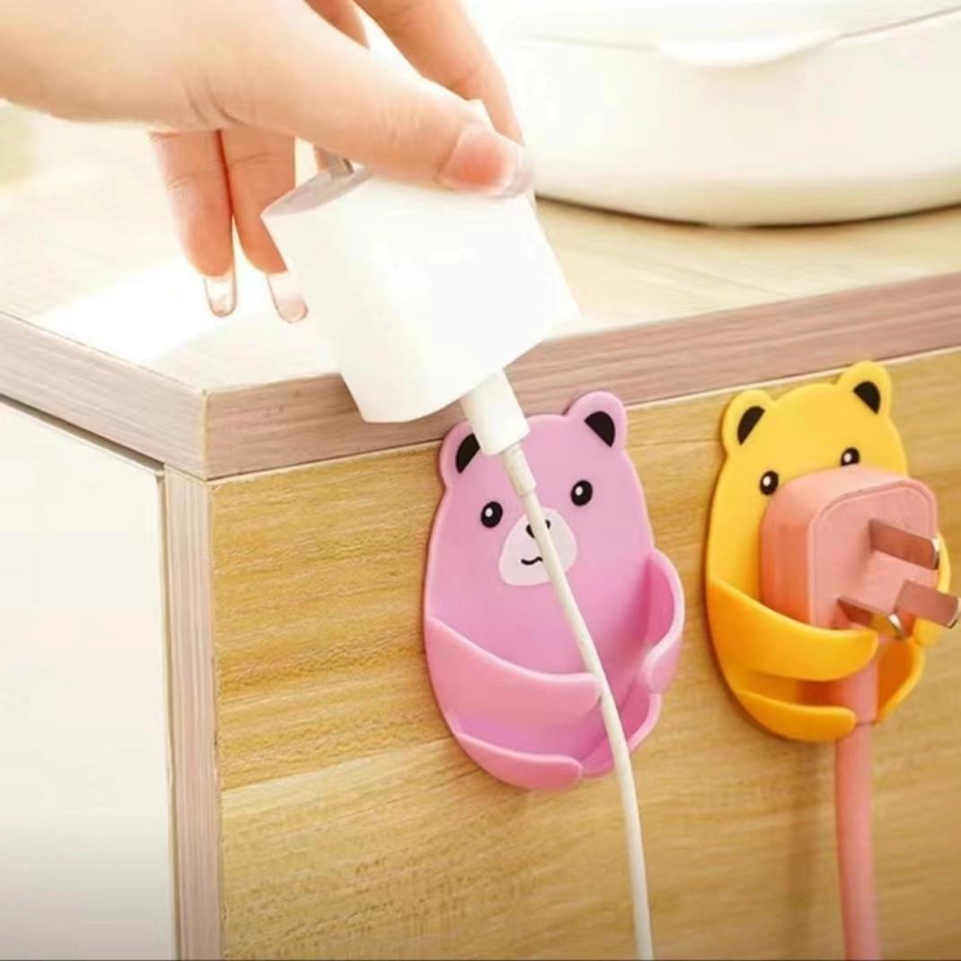 【抢！8个】插头挂钩免打孔电器电源收纳固定器无痕强力粘钩挂钩