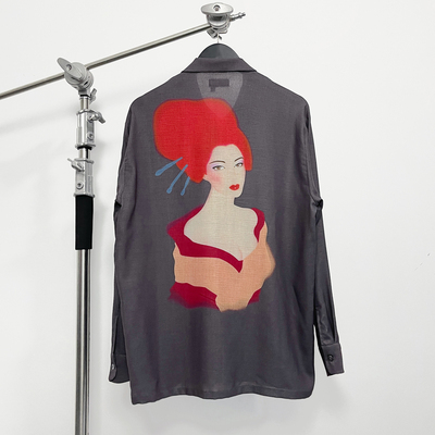 Archive歌姬网纱衬衫外套