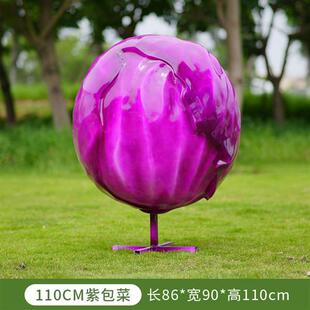 农场园林景观景观雕塑玻璃摆件装 饰玉米玻璃钢苹果户外蔬菜水果