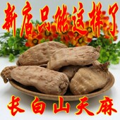 肉厚饱满 长白山天麻九道纹 无硫肥天麻野生 免费打粉