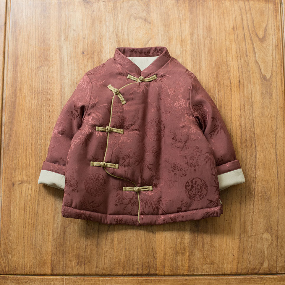 慈羽冬款柔软拜年服唐装棉衣