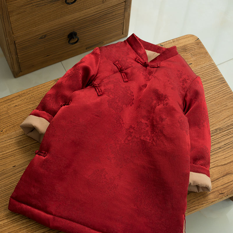 中長款拜年服新雪麗棉服男女寶寶