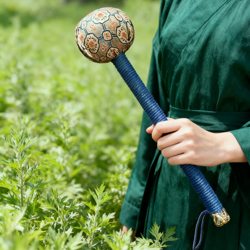 泥芳中药养生锤艾草锤艾灸锤拍八虚敲背拍打经络棒肩颈疏通按摩锤,个人护理/保健/按摩器材,按摩棒/锤,淘宝优惠券,粉丝福利购,淘宝优惠卷