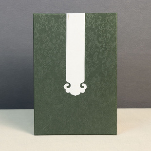 绍兴海丽册页朝花夕拾拾叶坊水墨画加厚书法绘画生宣册页折页奏折