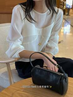 韩国直邮东大门代购正品2026春季 inouf  柔美气质两件套衬衫