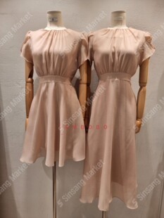 代购 柔美荷叶袖 2026春季 RUHOT 连衣裙 eeyou 韩国直邮东大门正品