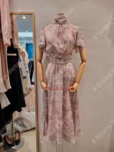 RUHOT 韩国直邮东大门正品 eeyou 2025春季 柔美假两件连衣裙 代购