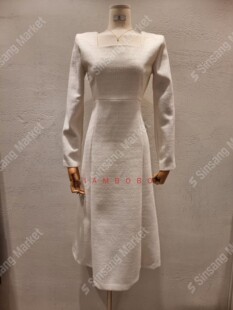 RUHOT 韩国直邮东大门正品 eeyou 2025秋季 优雅气质连衣裙 代购