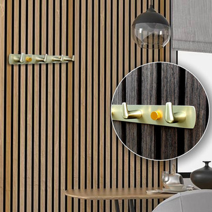 木条吸音板挂钩隔音板木皮MDF墙面装饰隔音格栅板客厅房间KTV隔音